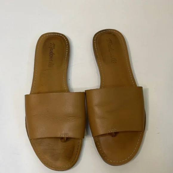 Madewell The Boardwalk Post Slide Sandals - Picture 4 of 7